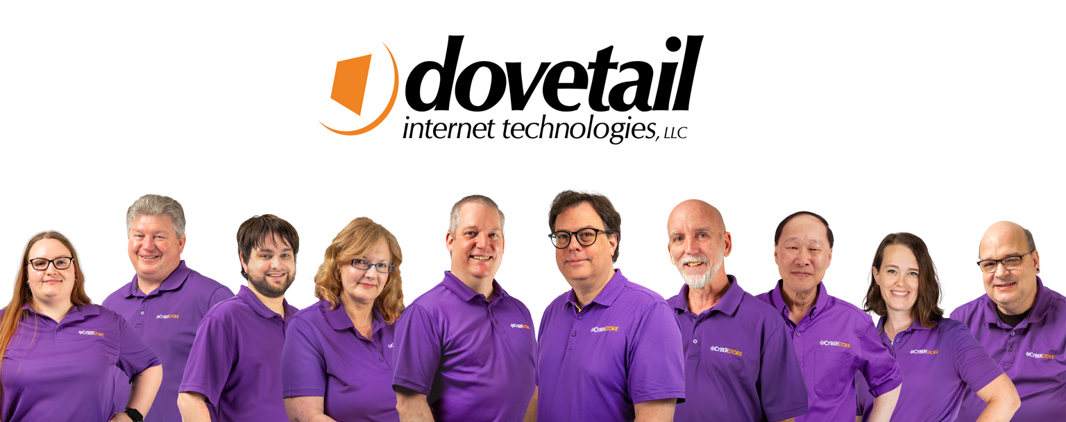 The team from Dovetail Internet Technologies